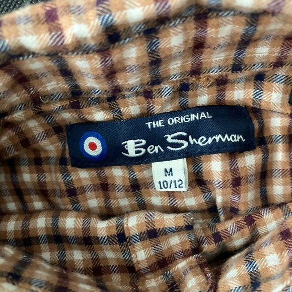 10/12 Ben Sherman Button Down Shirt - Picture 3 of 4